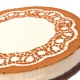 Vanilkový cheesecake so škoricovou čipkou